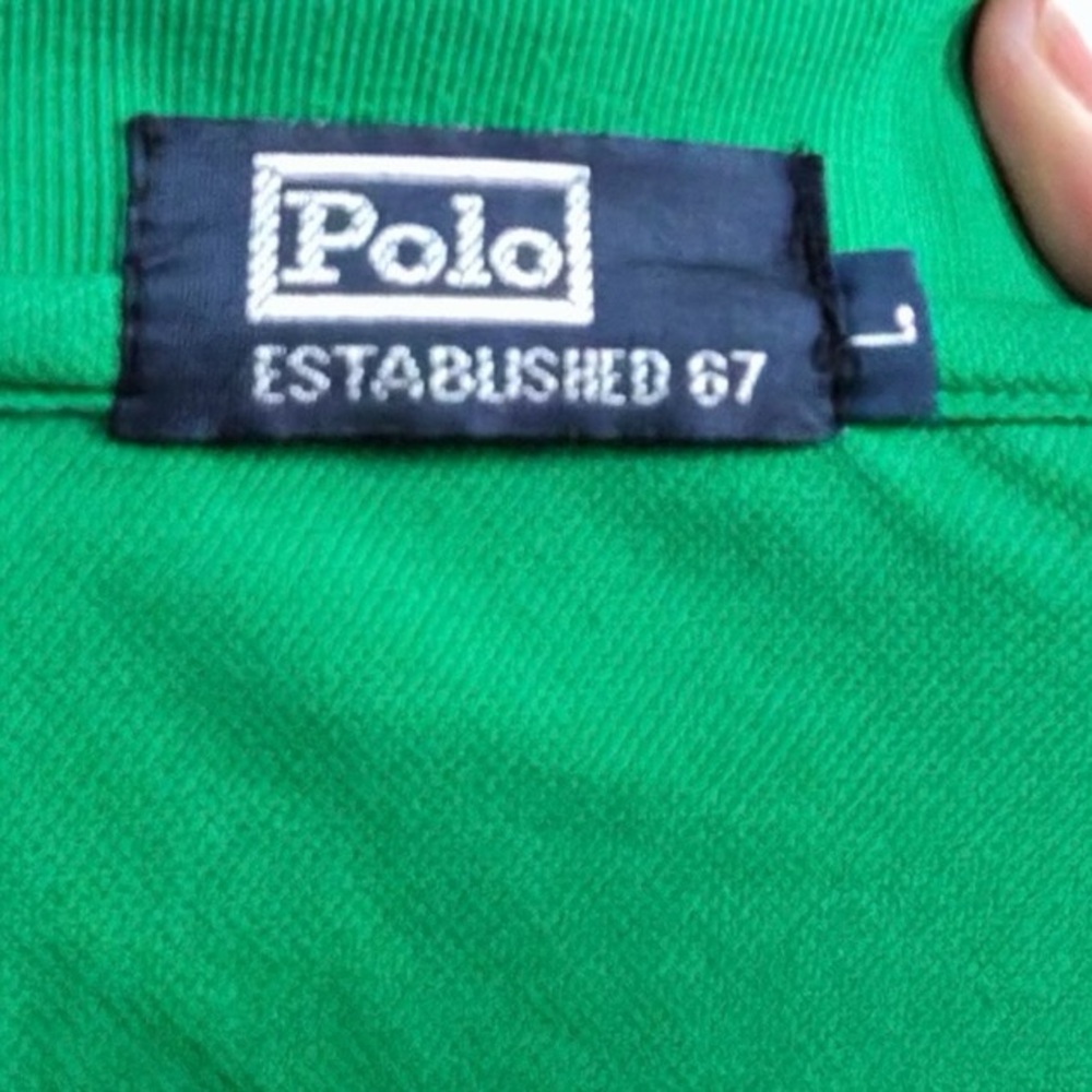 Polo By Ralph Lauren Classic Green Polo Shirt - image 8